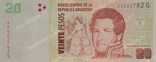 20 Pesos, ND (2010-2013)