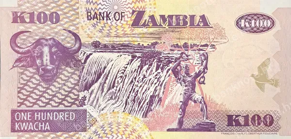 100 Kwacha, Zambija, 1992/2006
