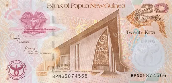 20 Kina, Papua Nova Gvineja, 2008