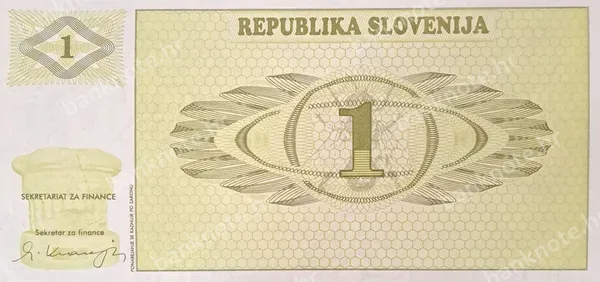 1 Tolar, 1990