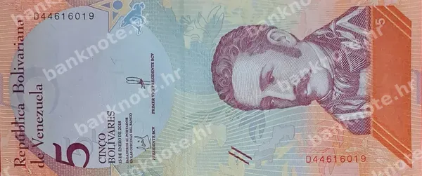 5 Bolivares, 15.1.2018