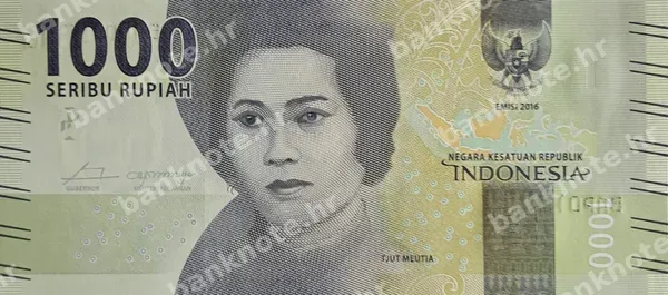 1000 Rupiah, 2016