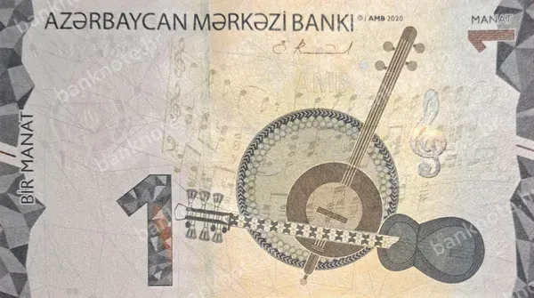 1 Manat, 2020 (2021)