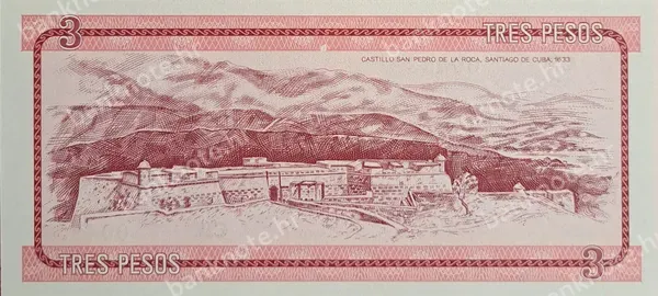 3 Pesos, Kuba, 1985