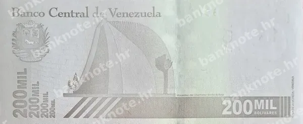 200000 Bolivares, Venezuela, 3.9.2020 (2021)