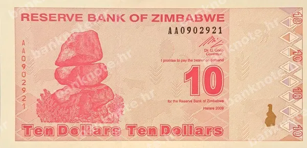 10 Dollars, 2009