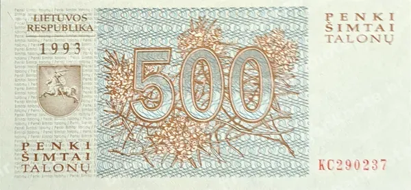 500 Talonas, 1993