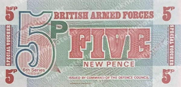 5 New Pence, ND (1972)