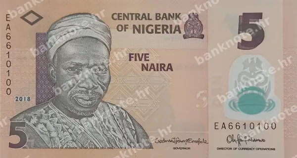 5 Naira, 2009/2022