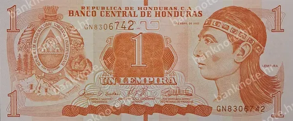 1 Lempira, 2003/2022