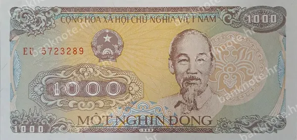 1000 Ðồng, 1988