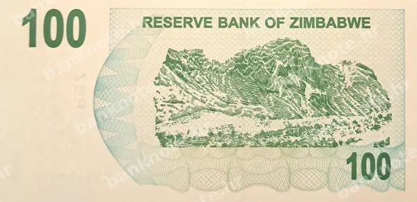 100 Dollars, Zimbabve, 1.8.2006