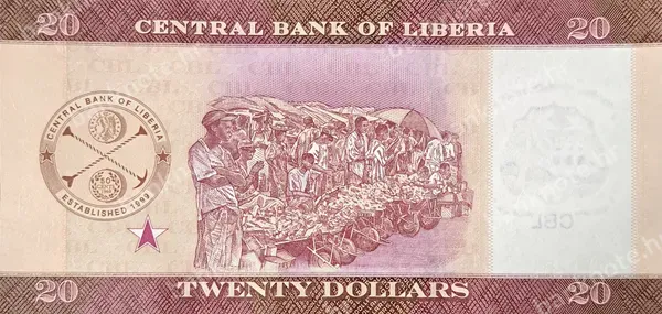 20 Dollars, Liberija, 2022