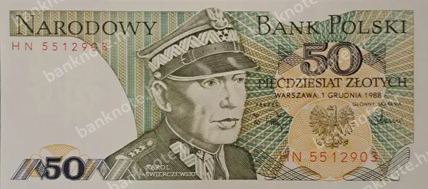 50 Złotych, 1.12.1988