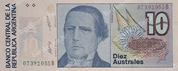 10 Australes, ND (1986-1989)