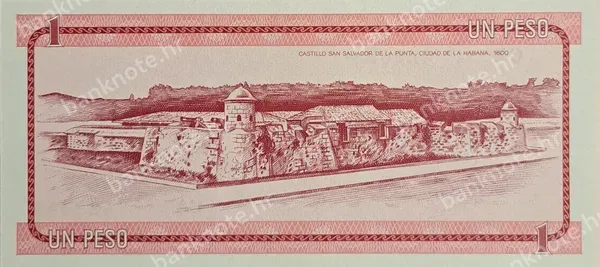 1 Peso, Kuba, 1985