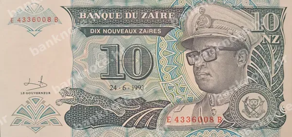10 Nouveaux Zaïres, 24.6.1993
