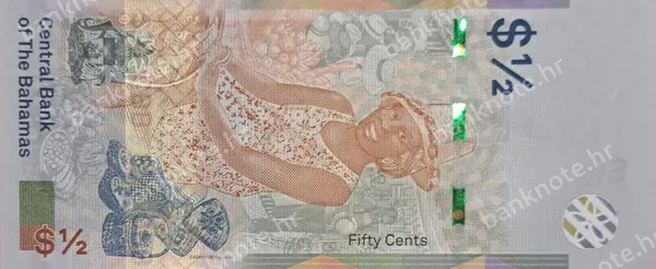 ½ Dollar, Bahami, A.2000 (2019)