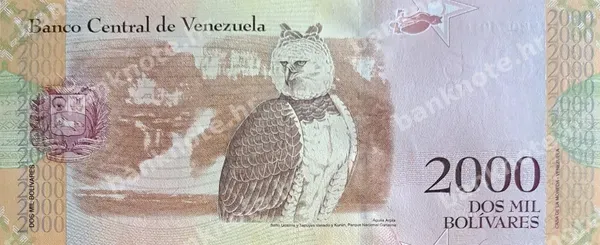 2000 Bolivares, Venezuela, 2016