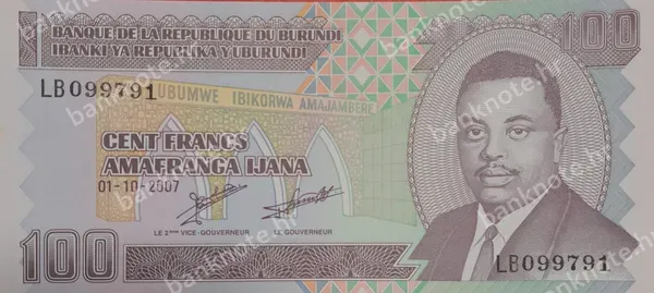 100 Francs, 1.8.2001