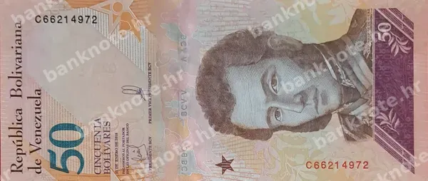 50 Bolivares, 15.1.2018