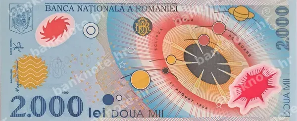 2000 Lei, Rumunjska, 1999 (2000)