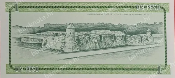 1 Peso, Kuba, 1985