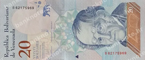 20 Bolivares, 15.1.2018