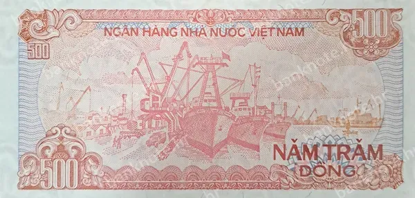 500 Ðồng, Vijetnam, 1988