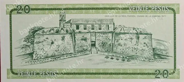 20 Pesos, Kuba, 1985