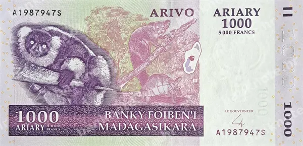1000 Ariary, 2004