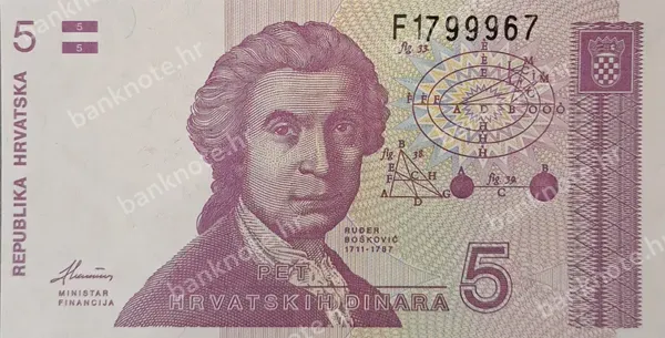 5 Hrvatskih Dinara