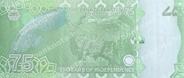 75 Rupees, Pakistan, ND (2022)