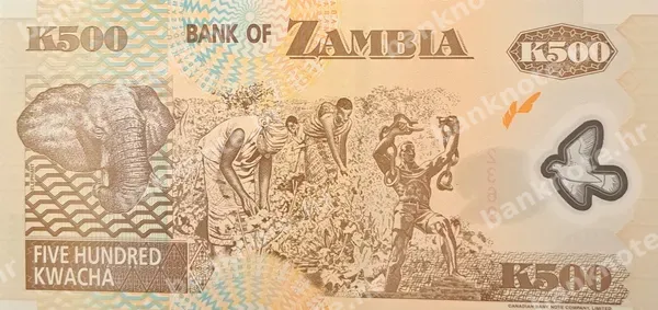 500 Kwacha, Zambija, 2006/2009