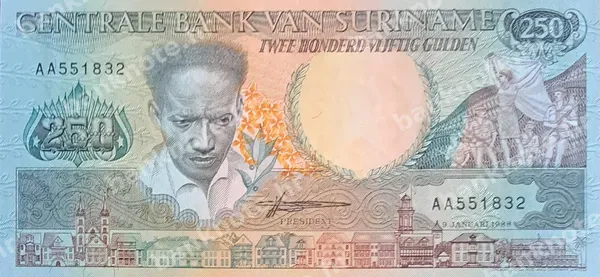 250 Gulden, 9.1.1988