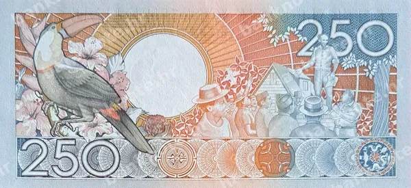 250 Gulden, Surinam, 9.1.1988