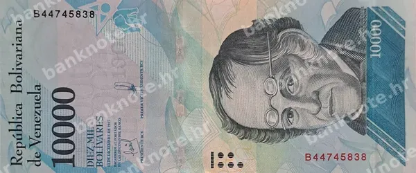 10000 Bolivares, 13.12.2017