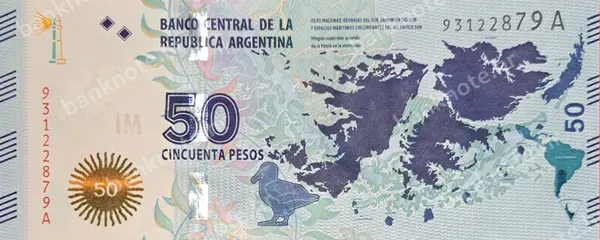 50 Pesos, ND (2014-2015)