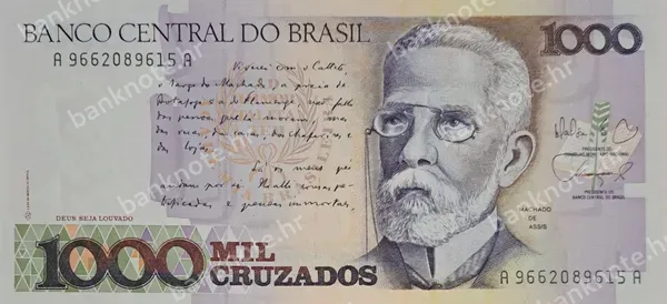 1000 Cruzados, ND (1988-1989)
