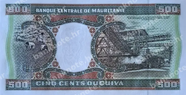500 Ouguiya, Mauritanija, 28.11.2002